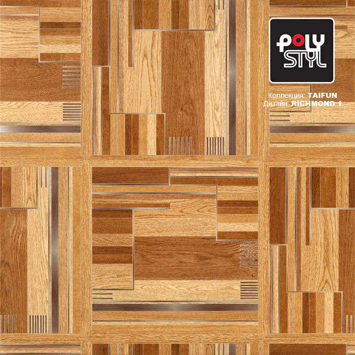 Линолеум бытовой "Polystyl" Taifun Richmond 1 (4м) — купить в Котласе