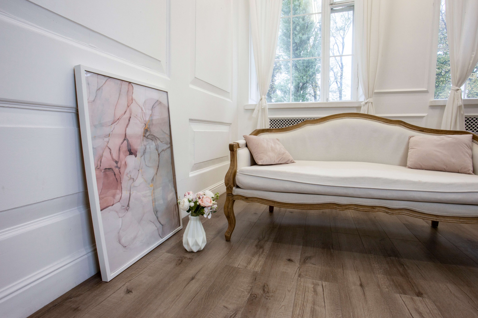 Усовершенствованная кварц-виниловая плитка «Damy Floor» Дуб Изысканный (1227*187*2,5 мм) — купить в Котласе