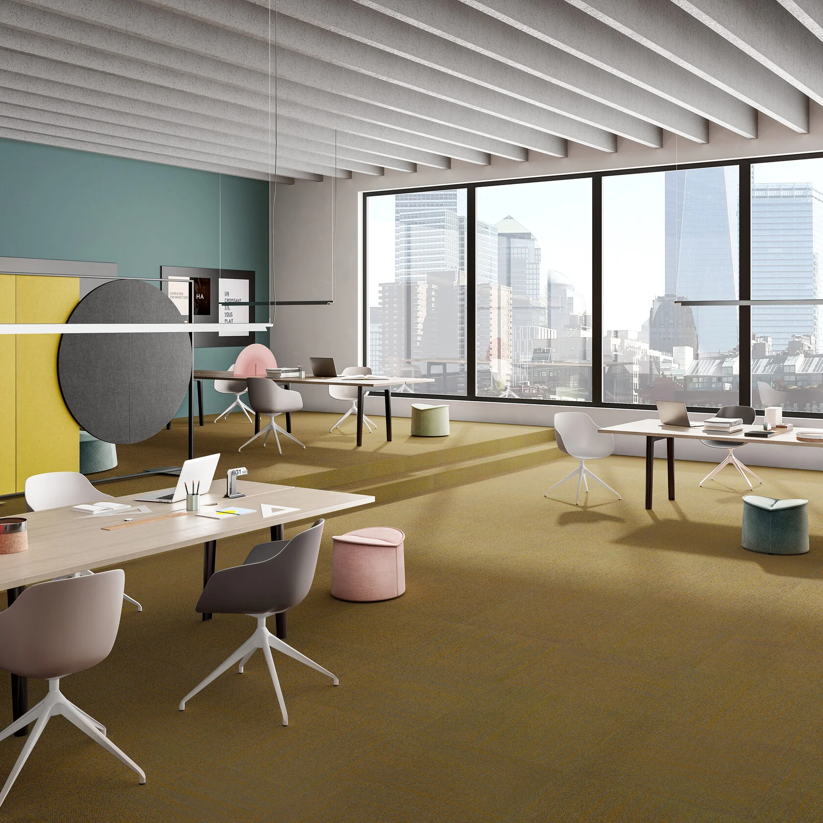 Ковровая плитка Marvel Tile 98 (500*500*6 мм) — купить в Котласе