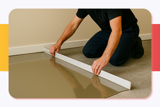 Устройство стяжки до 50 мм. (без ровнителя)