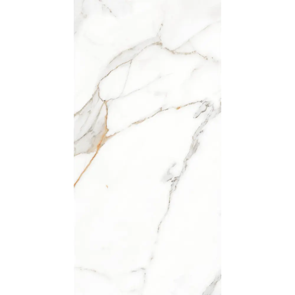 Керамогранит "Sonex" Miami Statuario Glossy полированный 60x120 см 1.44 м2 цвет белый с серыми разводами — купить в Котласе