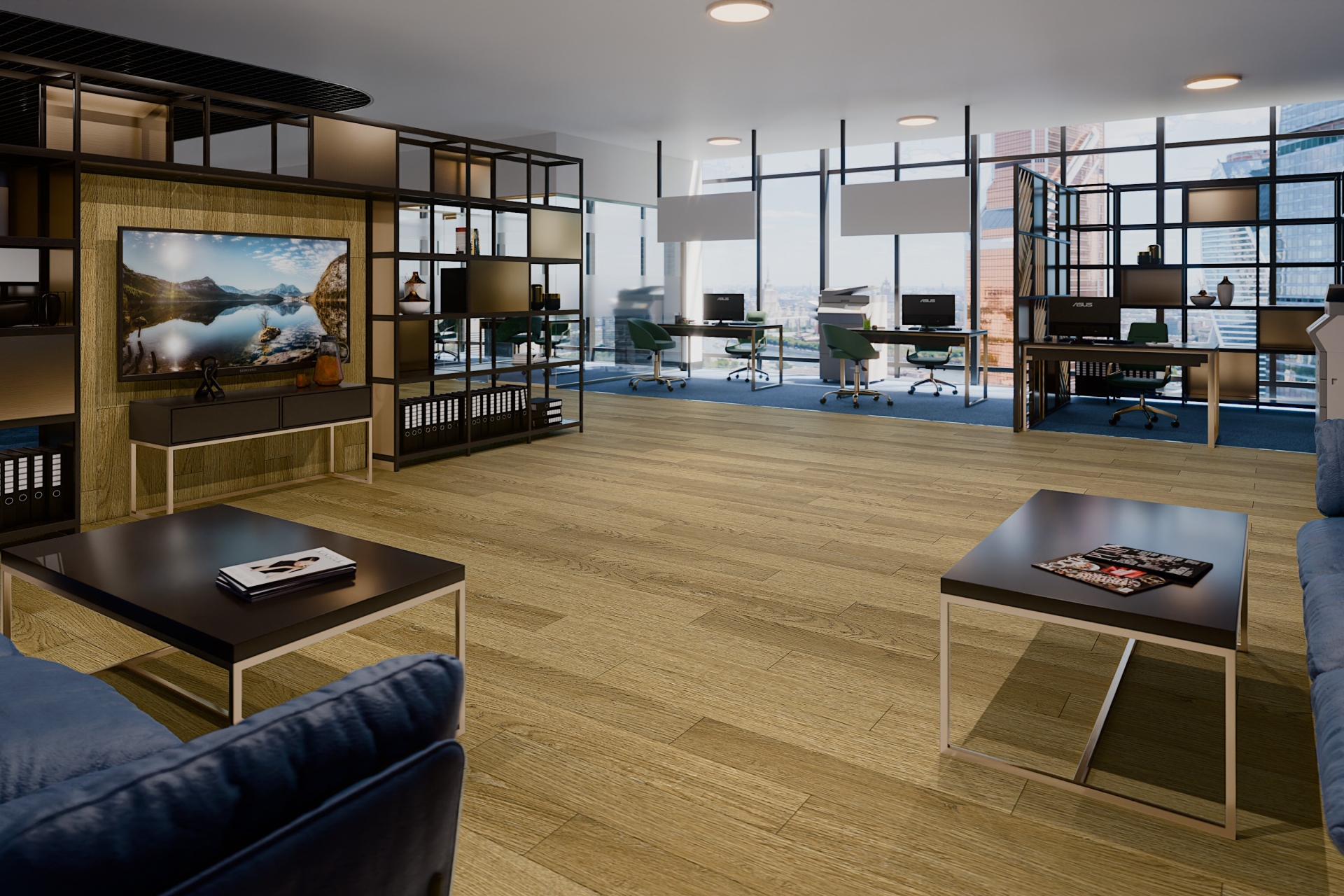 SPC ламинат «Damy Floor» Дуб Золотой (1220*180*4 мм) — купить в Котласе