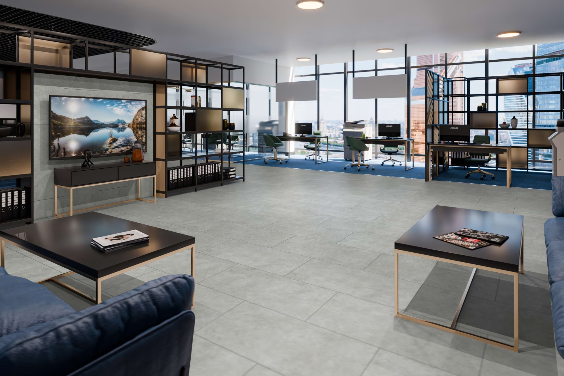 Усовершенствованная кварц-виниловая плитка «Damy Floor» Броуд-Пик (912,4*455,2*2,5 мм) — купить в Котласе