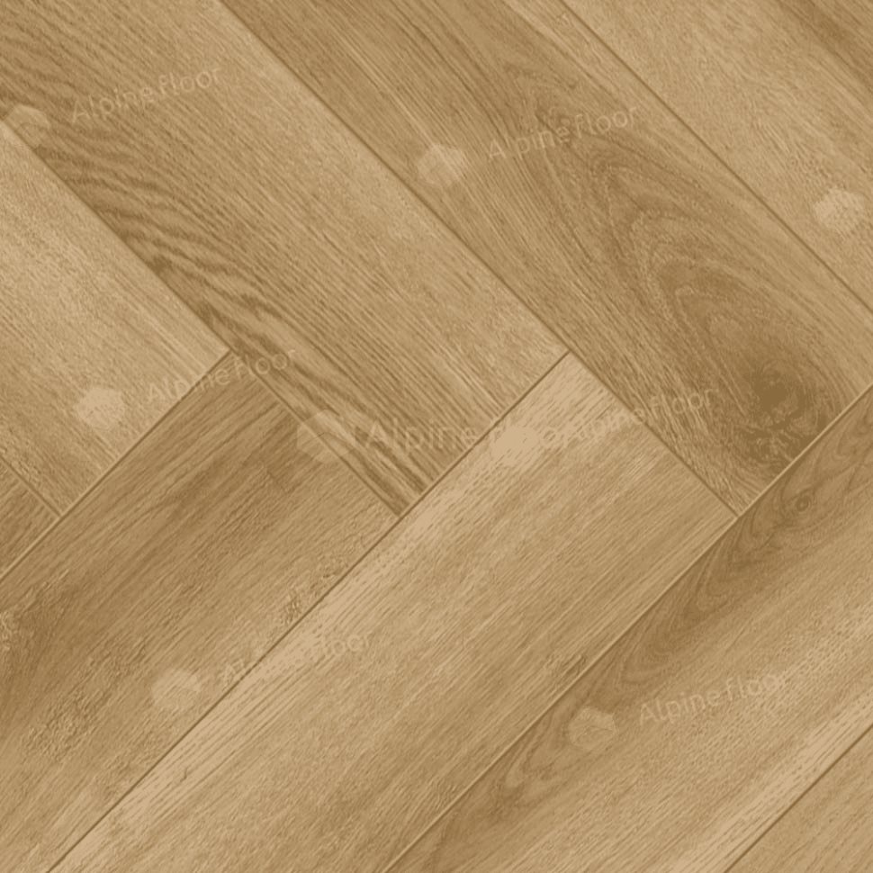 Ламинат "Alpine Floor" Herringbone 12 PRO Дуб Эльзас (606*101*12 мм) — купить в Котласе