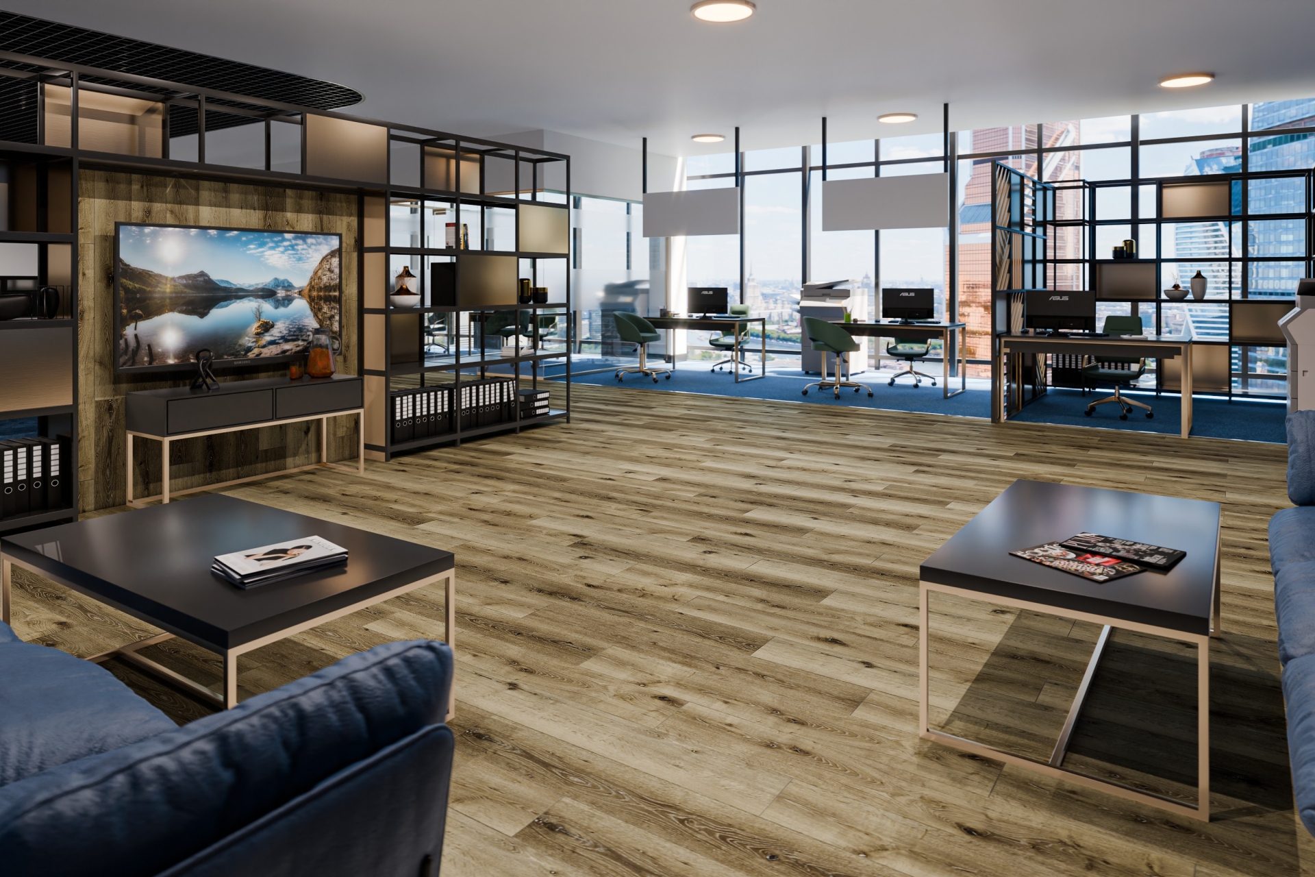 Усовершенствованная кварц-виниловая плитка «Damy Floor» Дуб Провинциальный (1227*187*2,5 мм) — купить в Котласе