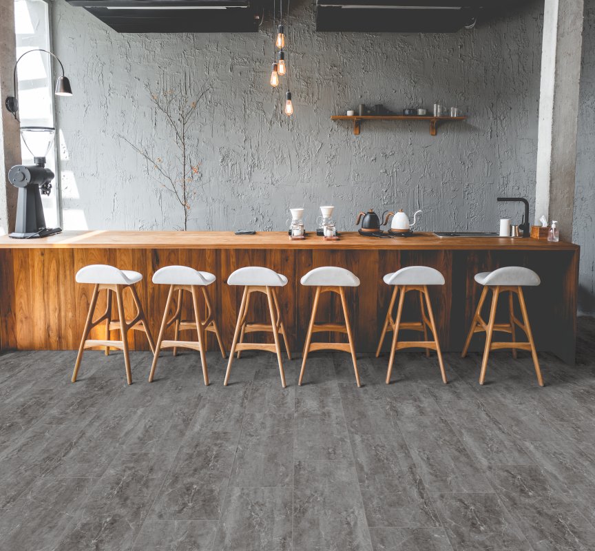 SPC ламинат  "Noventis" Гери (600*300*4 мм) — купить в Котласе