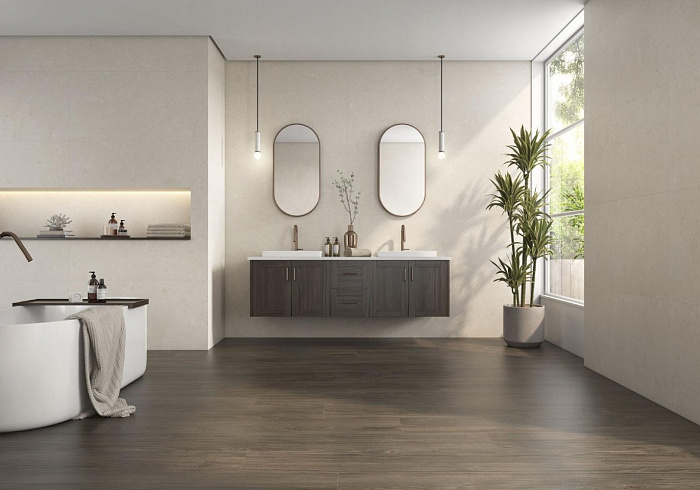 Керамогранит "Pamesa Ceramica" Kalon Cerezo (1200*200 мм) Коричневый — купить в Котласе