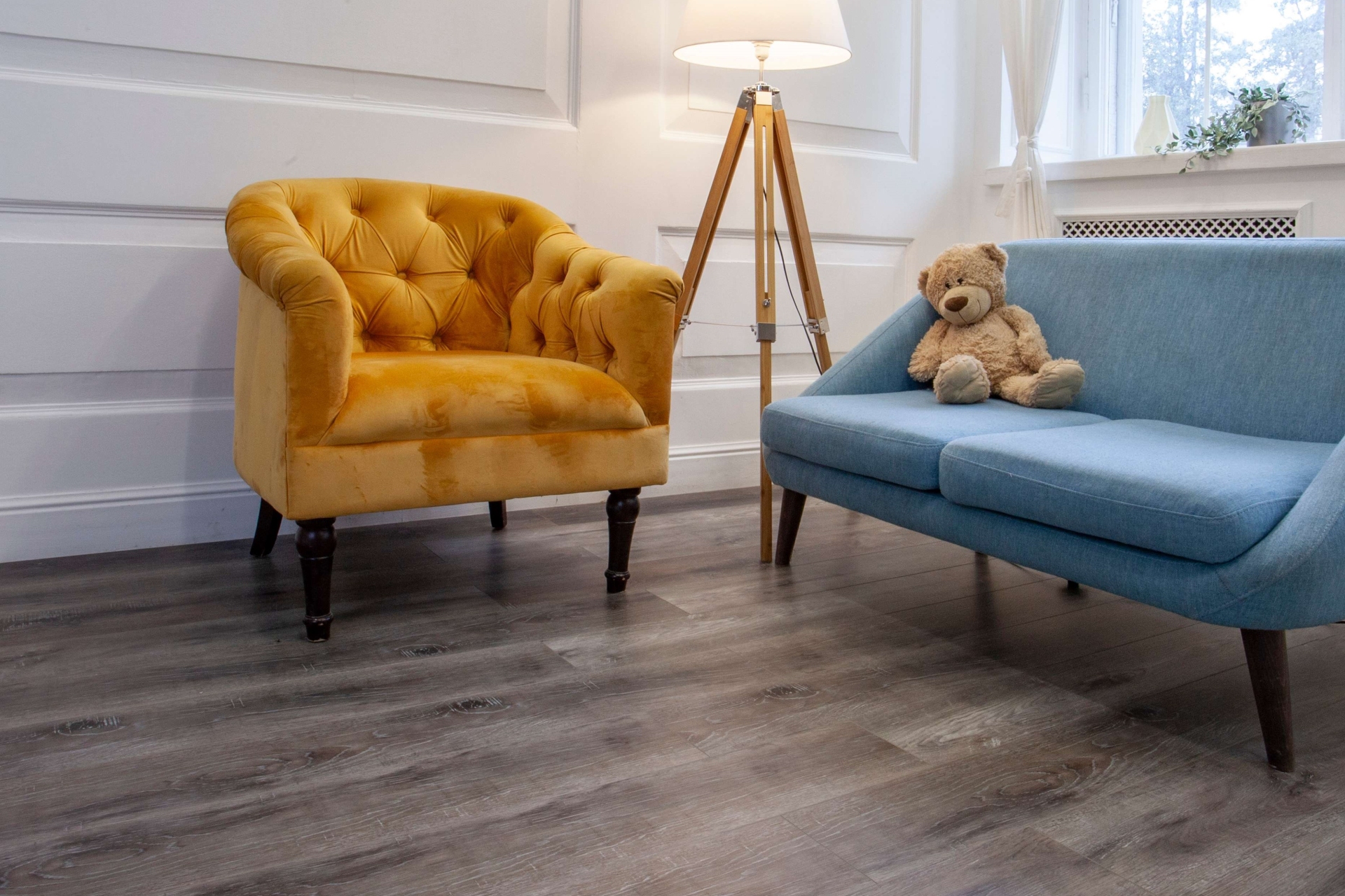 SPC ламинат «Damy Floor» Дуб Рустикальный Черный (1220*180*4 мм) — купить в Котласе