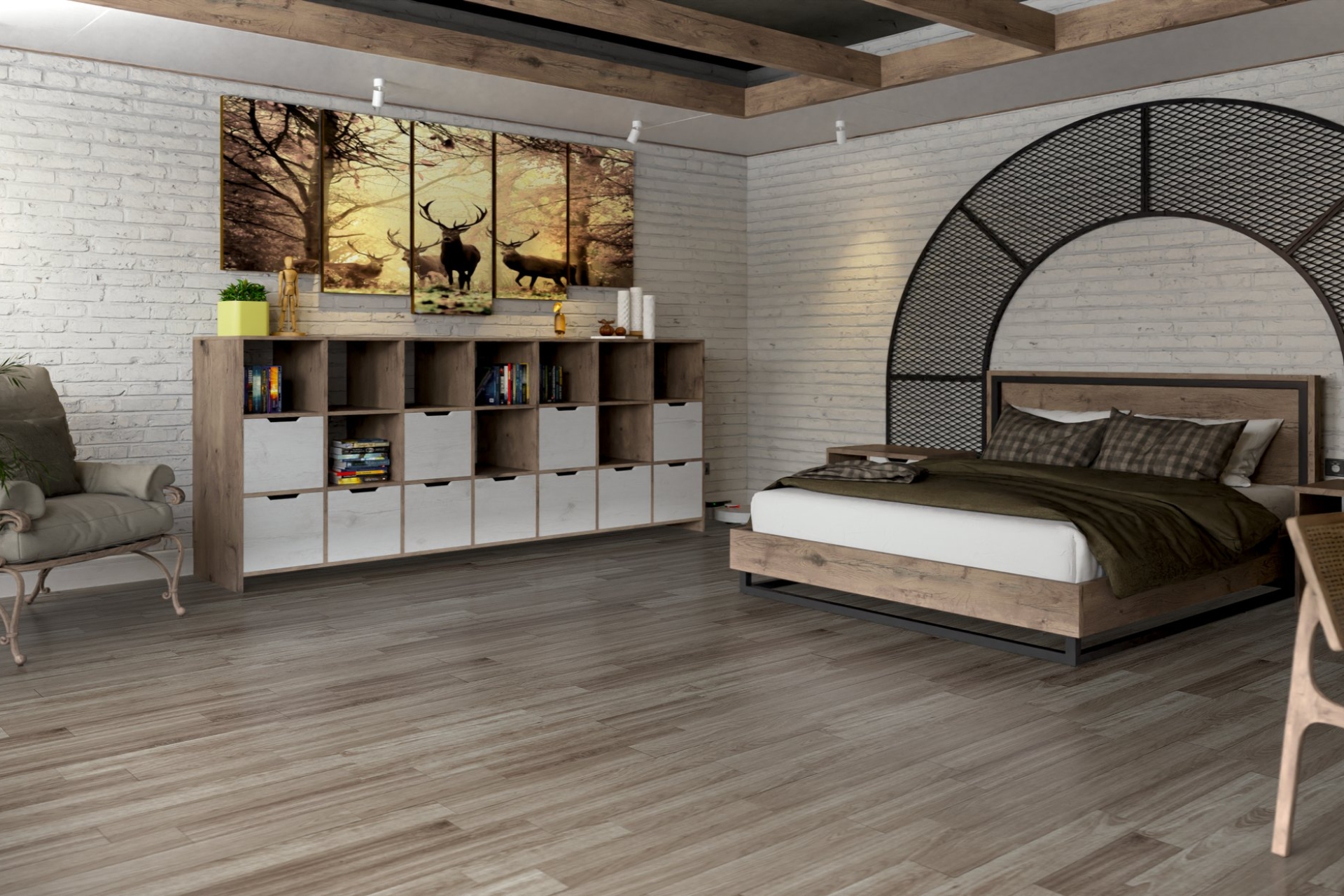 Инженерный паркет «Damy Floor» Скандинавский (укладка палуба) — купить в Котласе