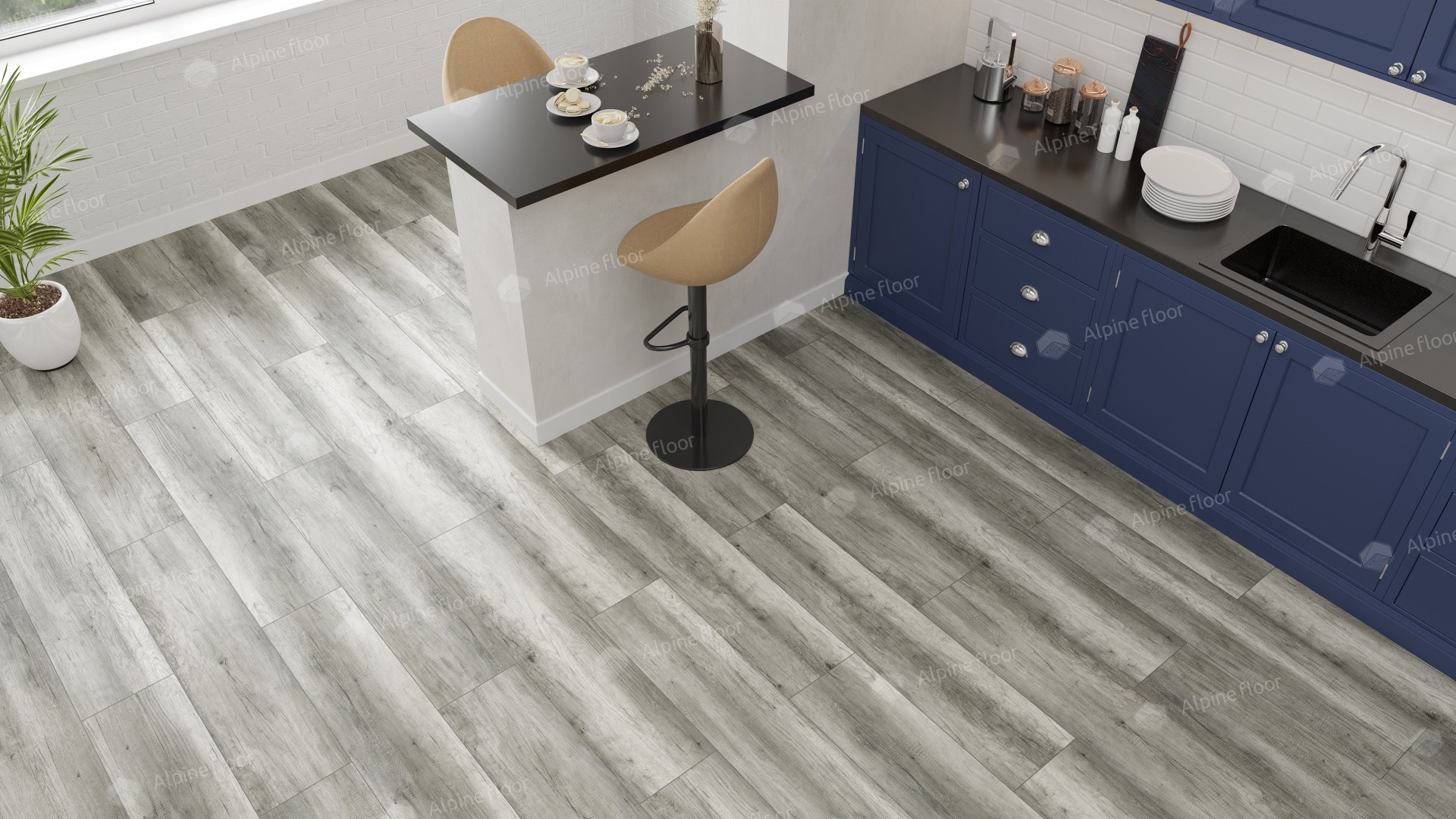 Ламинат "Alpine Floor" Дуб Тахо (1285*280*8 мм) — купить в Котласе