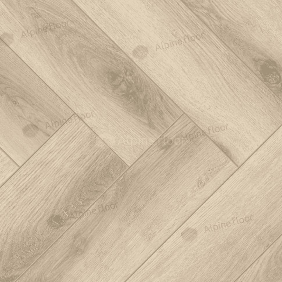 Ламинат "Alpine Floor" Herringbone 12 PRO Дуб Орлеан (606*101*12 мм) — купить в Котласе