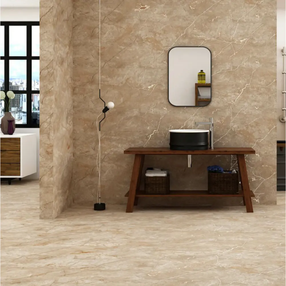 Керамогранит "Sonex" Mostaco natural карвинг 60x120см цвет светло-коричневый с прожилками — купить в Котласе