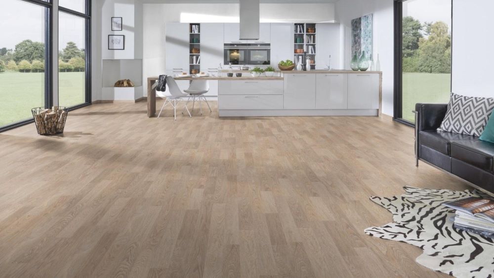 Ламинат "Kronospan" Forte Classic Дуб Льняной 4283 (1285*192*8 мм) — купить в Котласе